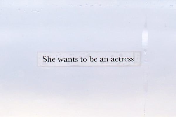 I wanted to say…